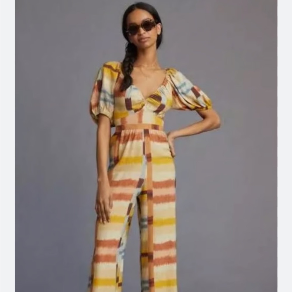 Anthropologie Multicolor Jumpsuit